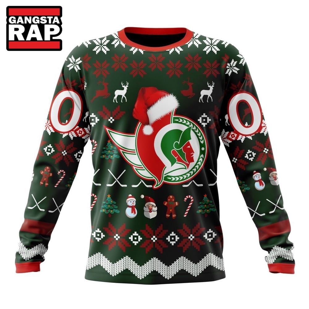 NHL Ottawa Senators Hockey Christmas Is Coming 2026 Hoodie, T Shirt , NHL 3D Shirt NHL Ottawa Senators Hockey Christmas Is Coming 2026 Hoodie, T Shirt , NHL 3D Shirt