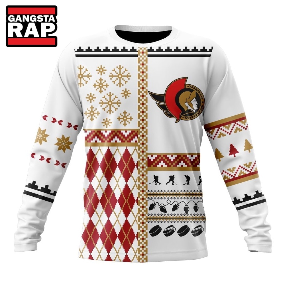 NHL Ottawa Senators Specialized Christmas Is Coming New Design Hoodie, T Shirt , NHL 3D Shirt NHL Ottawa Senators Specialized Christmas Is Coming New Design Hoodie, T Shirt , NHL 3D Shirt