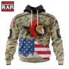 NHL Ottawa Senators Specialized Kits For United State With Camo Color Hoodie, T Shirt , NHL 3D Shirt Nhl Ottawa Senators Specialized Kits For United State With Camo Color Hoodie T Shirt 1