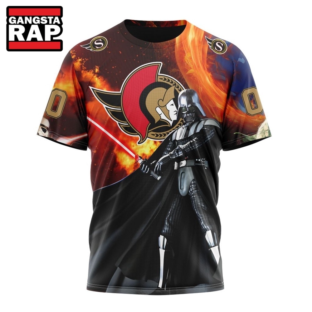 NHL Ottawa Senators x Star War Specialized Design Hoodie, T Shirt , NHL 3D Shirt NHL Ottawa Senators x Star War Specialized Design Hoodie, T Shirt , NHL 3D Shirt