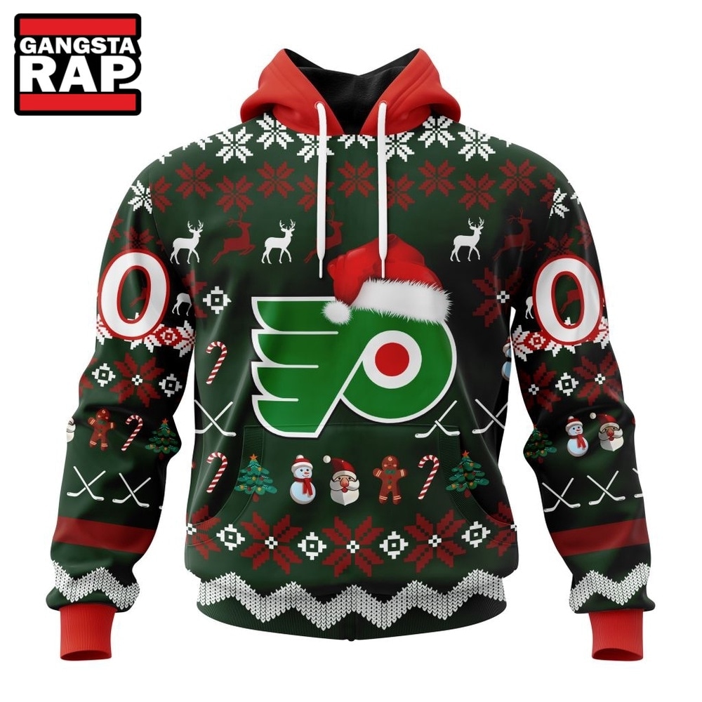 NHL Philadelphia Flyers Hockey Christmas Is Coming 2026 Hoodie, T Shirt , NHL 3D Shirt Nhl Philadelphia Flyers Hockey Christmas IS Coming 2026 Hoodie T Shirt 1