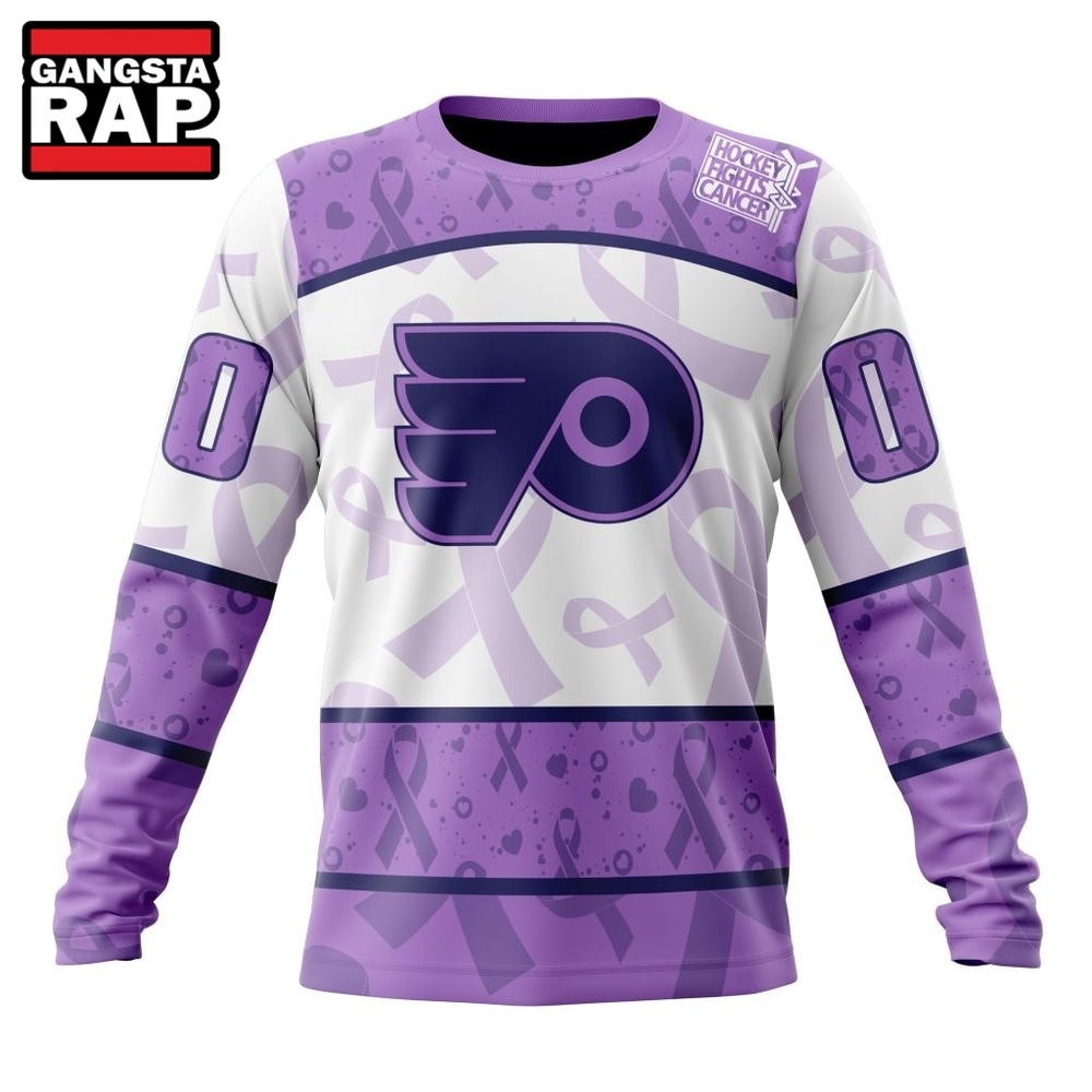 NHL Philadelphia Flyers Special Lavender Fight Cancer Hoodie, T Shirt , NHL 3D Shirt NHL Philadelphia Flyers Special Lavender Fight Cancer Hoodie, T Shirt , NHL 3D Shirt