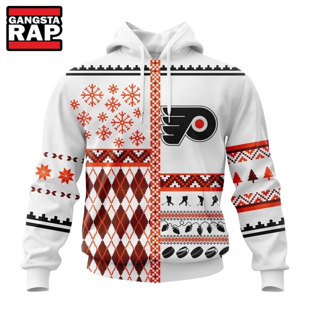 NHL Philadelphia Flyers Specialized Christmas Is Coming New Design Hoodie, T Shirt , NHL 3D Shirt Nhl Philadelphia Flyers Specialized Christmas IS Coming New Design Hoodie T Shirt 1