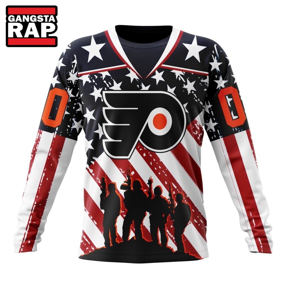 NHL Philadelphia Flyers Specialized Kits For Honor USS Military Hoodie, T Shirt , NHL 3D Shirt NHL Philadelphia Flyers Specialized Kits For Honor USS Military Hoodie, T Shirt , NHL 3D Shirt