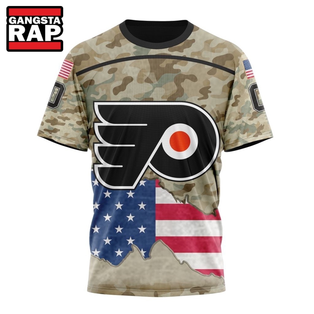 NHL Philadelphia Flyers Specialized Kits For United State With Camo Color Hoodie, T Shirt , NHL 3D Shirt NHL Philadelphia Flyers Specialized Kits For United State With Camo Color Hoodie, T Shirt , NHL 3D Shirt