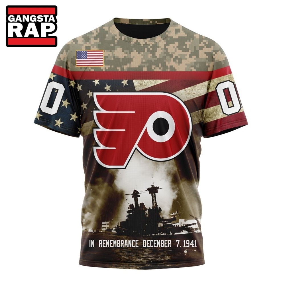 NHL Philadelphia Flyers Specialized Unisex Kits Remember Pearl Harbor Hoodie, T Shirt , NHL 3D Shirt NHL Philadelphia Flyers Specialized Unisex Kits Remember Pearl Harbor Hoodie, T Shirt , NHL 3D Shirt
