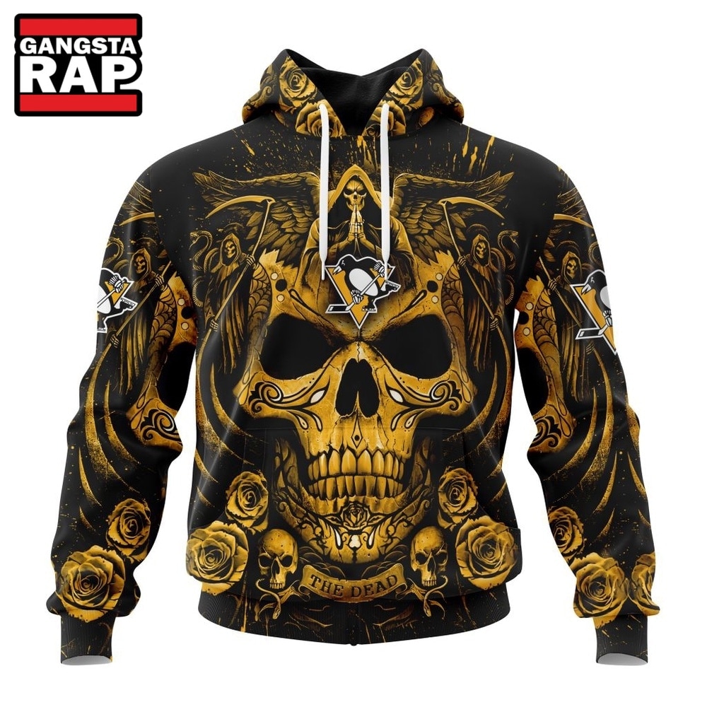 NHL Pittsburgh Penguins Special Design Halloween With Skull Art Hoodie, T Shirt , NHL 3D Shirt NHL Pittsburgh Penguins Special Design Halloween With Skull Art Hoodie, T Shirt , NHL 3D Shirt