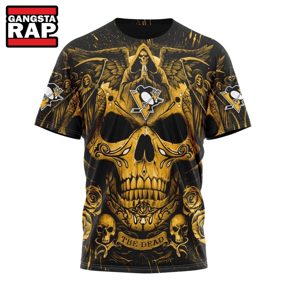NHL Pittsburgh Penguins Special Design Halloween With Skull Art Hoodie, T Shirt , NHL 3D Shirt NHL Pittsburgh Penguins Special Design Halloween With Skull Art Hoodie, T Shirt , NHL 3D Shirt