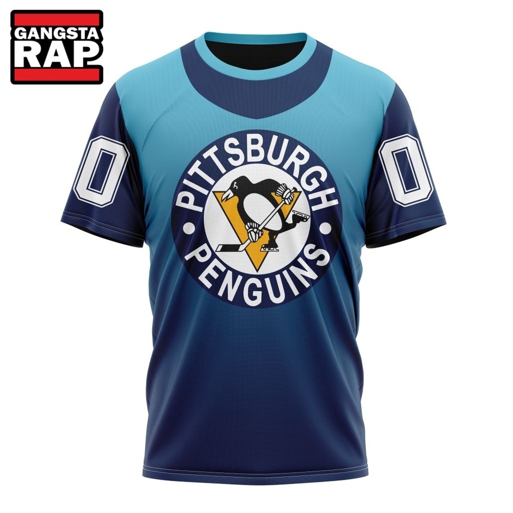 NHL Pittsburgh Penguins Special Retro Gradient Design Hoodie, T Shirt, NHL 3D Shirt NHL Pittsburgh Penguins Special Retro Gradient Design Hoodie, T Shirt, NHL 3D Shirt