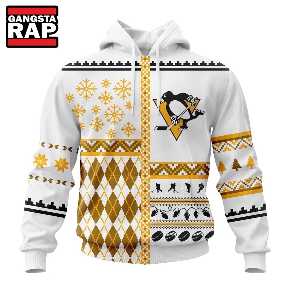 NHL Pittsburgh Penguins Specialized Christmas Is Coming New Design Hoodie, T Shirt , NHL 3D Shirt Nhl Pittsburgh Penguins Specialized Christmas IS Coming New Design Hoodie T Shirt 1