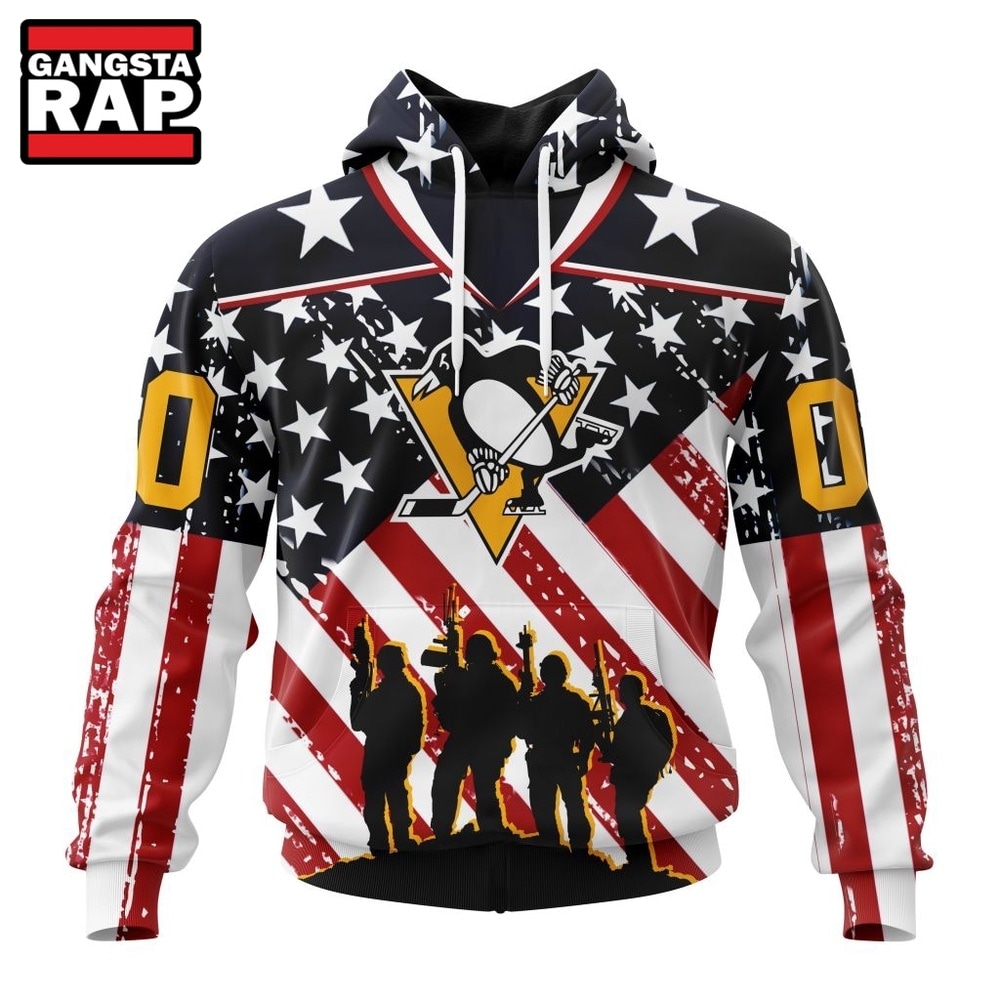NHL Pittsburgh Penguins Specialized Kits For Honor USS Military Hoodie, T Shirt , NHL 3D Shirt Nhl Pittsburgh Penguins Specialized Kits For Honor Uss Military Hoodie T Shirt 1