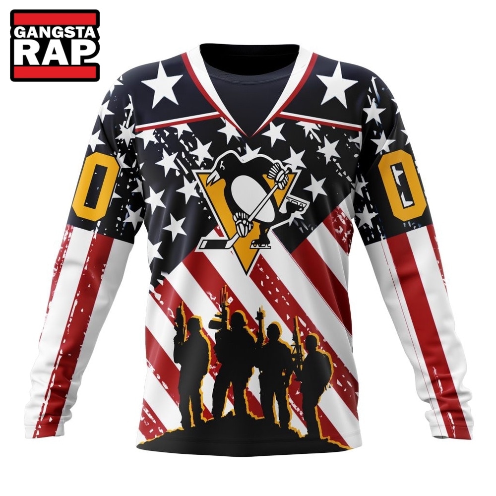 NHL Pittsburgh Penguins Specialized Kits For Honor USS Military Hoodie, T Shirt , NHL 3D Shirt NHL Pittsburgh Penguins Specialized Kits For Honor USS Military Hoodie, T Shirt , NHL 3D Shirt