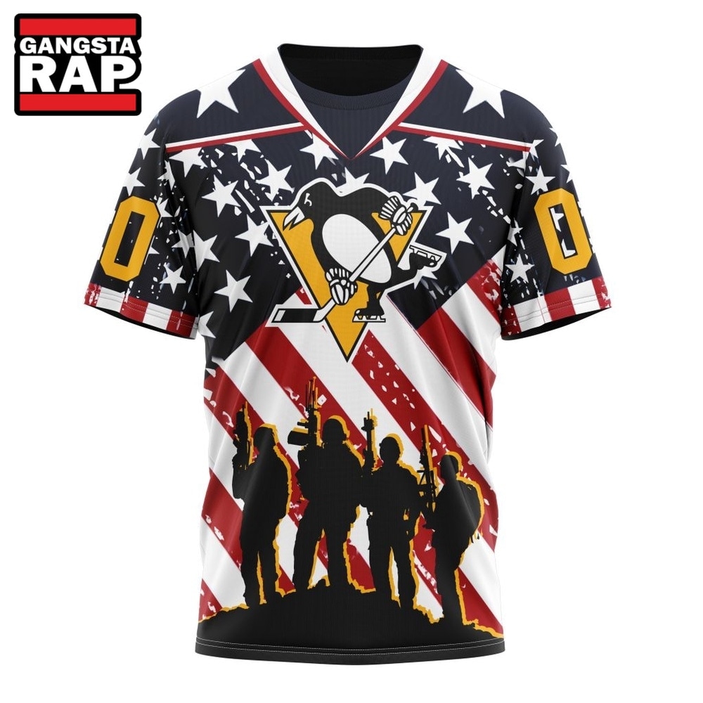 NHL Pittsburgh Penguins Specialized Kits For Honor USS Military Hoodie, T Shirt , NHL 3D Shirt NHL Pittsburgh Penguins Specialized Kits For Honor USS Military Hoodie, T Shirt , NHL 3D Shirt