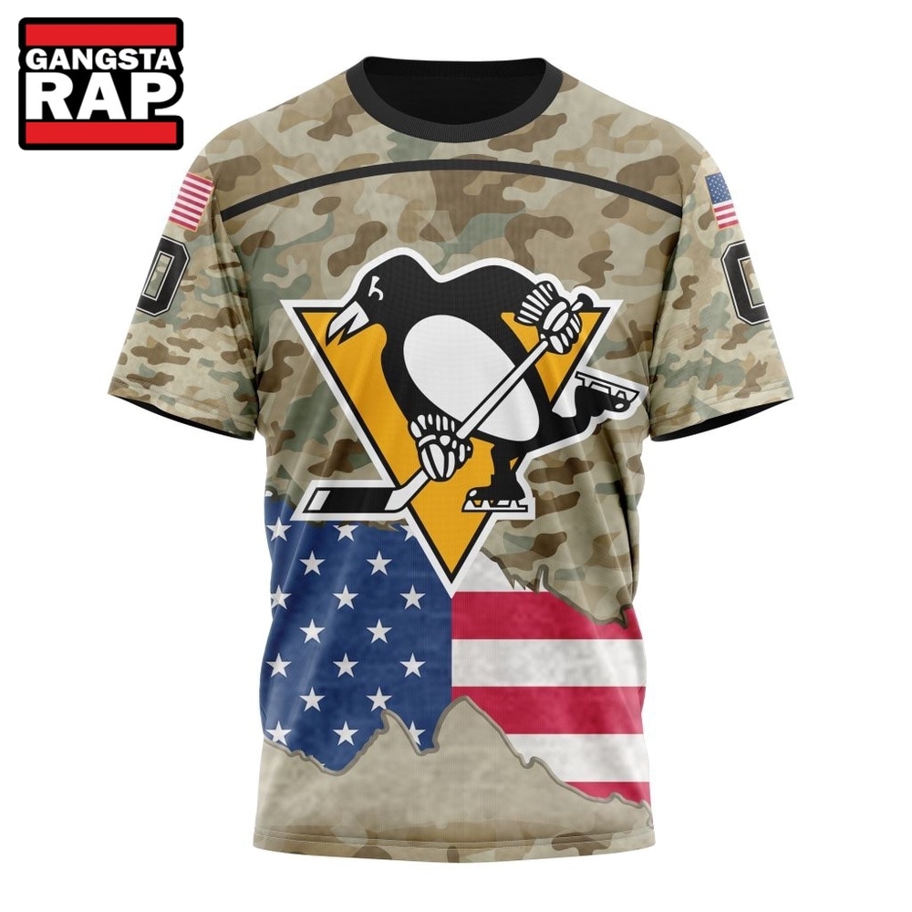 NHL Pittsburgh Penguins Specialized Kits For United State With Camo Color Hoodie, T Shirt , NHL 3D Shirt NHL Pittsburgh Penguins Specialized Kits For United State With Camo Color Hoodie, T Shirt , NHL 3D Shirt