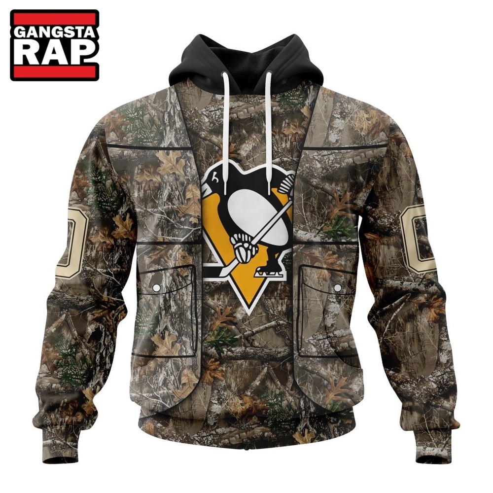 NHL Pittsburgh Penguins Specialized Unisex Vest Kits With Realtree Camo Hoodie, T Shirt, NHL 3D Shirt NHL Pittsburgh Penguins Specialized Unisex Vest Kits With Realtree Camo Hoodie, T Shirt, NHL 3D Shirt