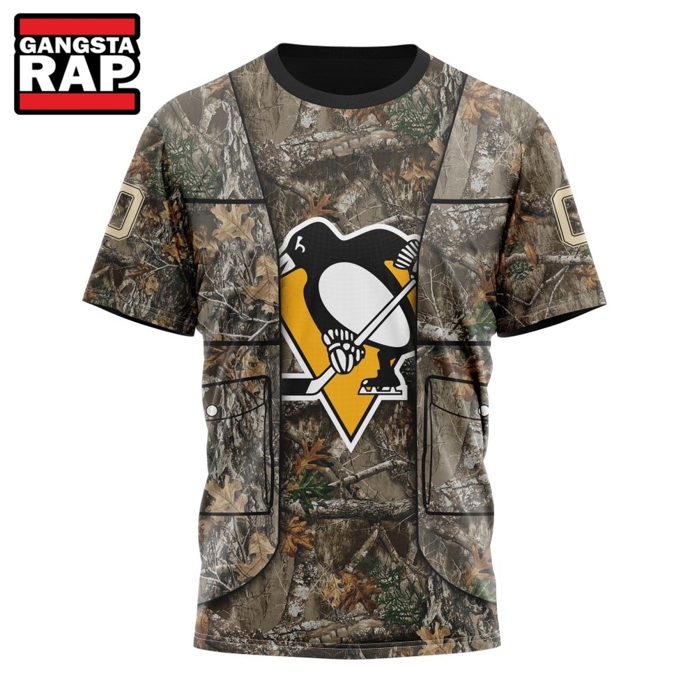 NHL Pittsburgh Penguins Specialized Unisex Vest Kits With Realtree Camo Hoodie, T Shirt, NHL 3D Shirt NHL Pittsburgh Penguins Specialized Unisex Vest Kits With Realtree Camo Hoodie, T Shirt, NHL 3D Shirt