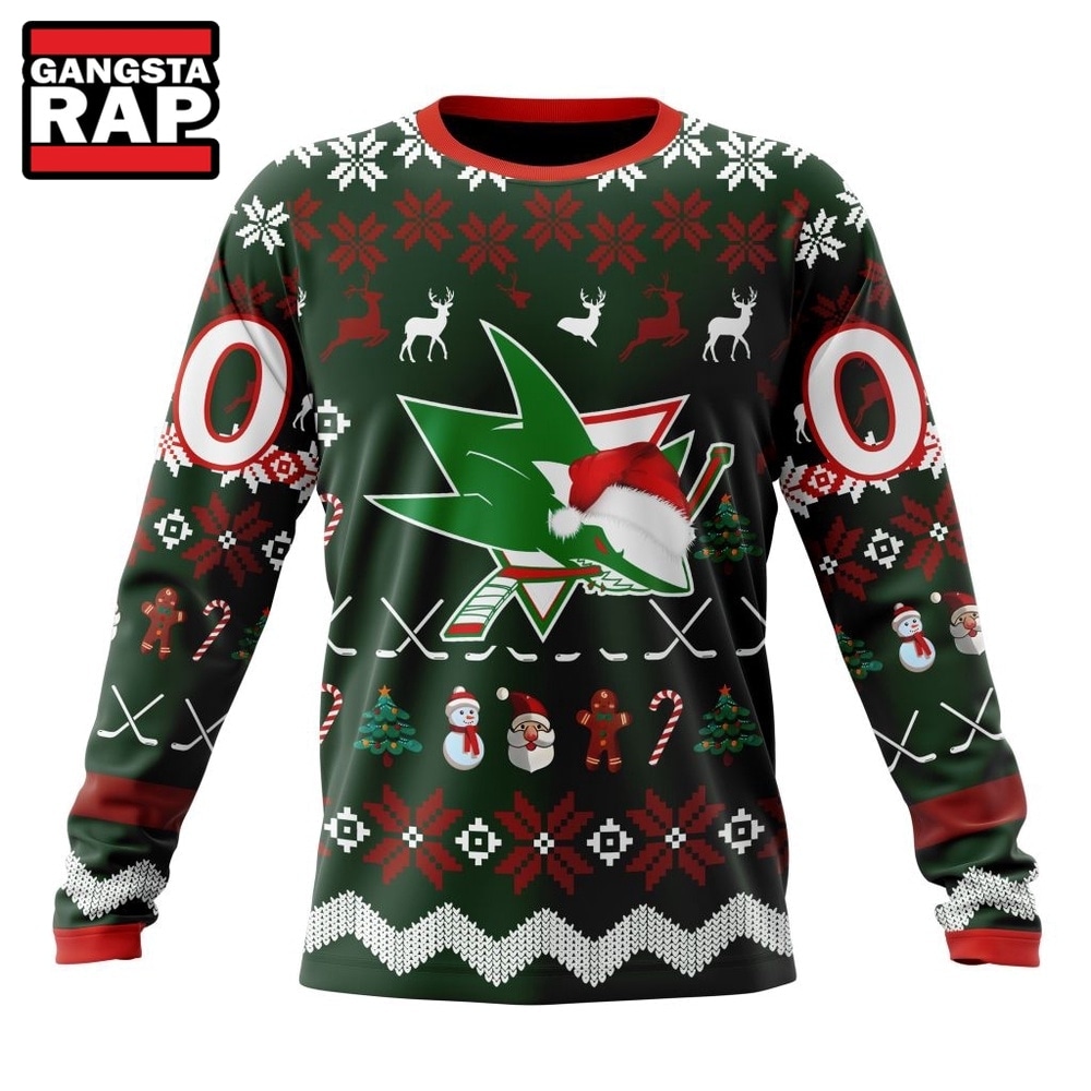 NHL San Jose Sharks Hockey Christmas Is Coming 2026 Hoodie, T Shirt , NHL 3D Shirt NHL San Jose Sharks Hockey Christmas Is Coming 2026 Hoodie, T Shirt , NHL 3D Shirt