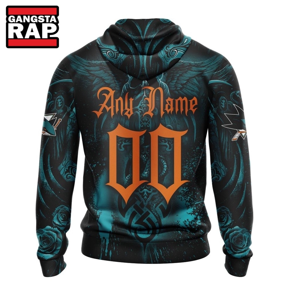NHL San Jose Sharks Special Design Halloween With Skull Art Hoodie, T Shirt , NHL 3D Shirt NHL San Jose Sharks Special Design Halloween With Skull Art Hoodie, T Shirt , NHL 3D Shirt