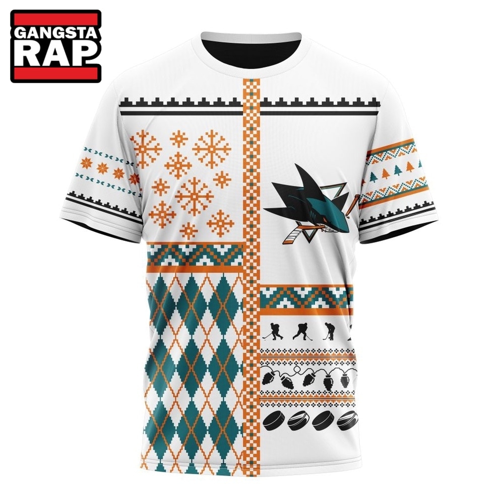 NHL San Jose Sharks Specialized Christmas Is Coming New Design Hoodie, T Shirt , NHL 3D Shirt NHL San Jose Sharks Specialized Christmas Is Coming New Design Hoodie, T Shirt , NHL 3D Shirt