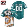 NHL San Jose Sharks x BB 8 D Star War Baseball Jersey , NHL Baseball Shirt 3 NHL San Jose Sharks x BB 8 D Star War Baseball Jersey , NHL Baseball Shirt Nhl San Jose Sharks X BB 8 D Star War Baseball Jersey 1