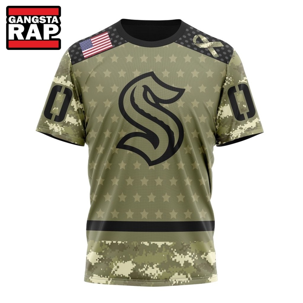 NHL Seattle Kraken Special Camo Military Appreciation Hoodie, T Shirt , NHL 3D Shirt NHL Seattle Kraken Special Camo Military Appreciation Hoodie, T Shirt , NHL 3D Shirt