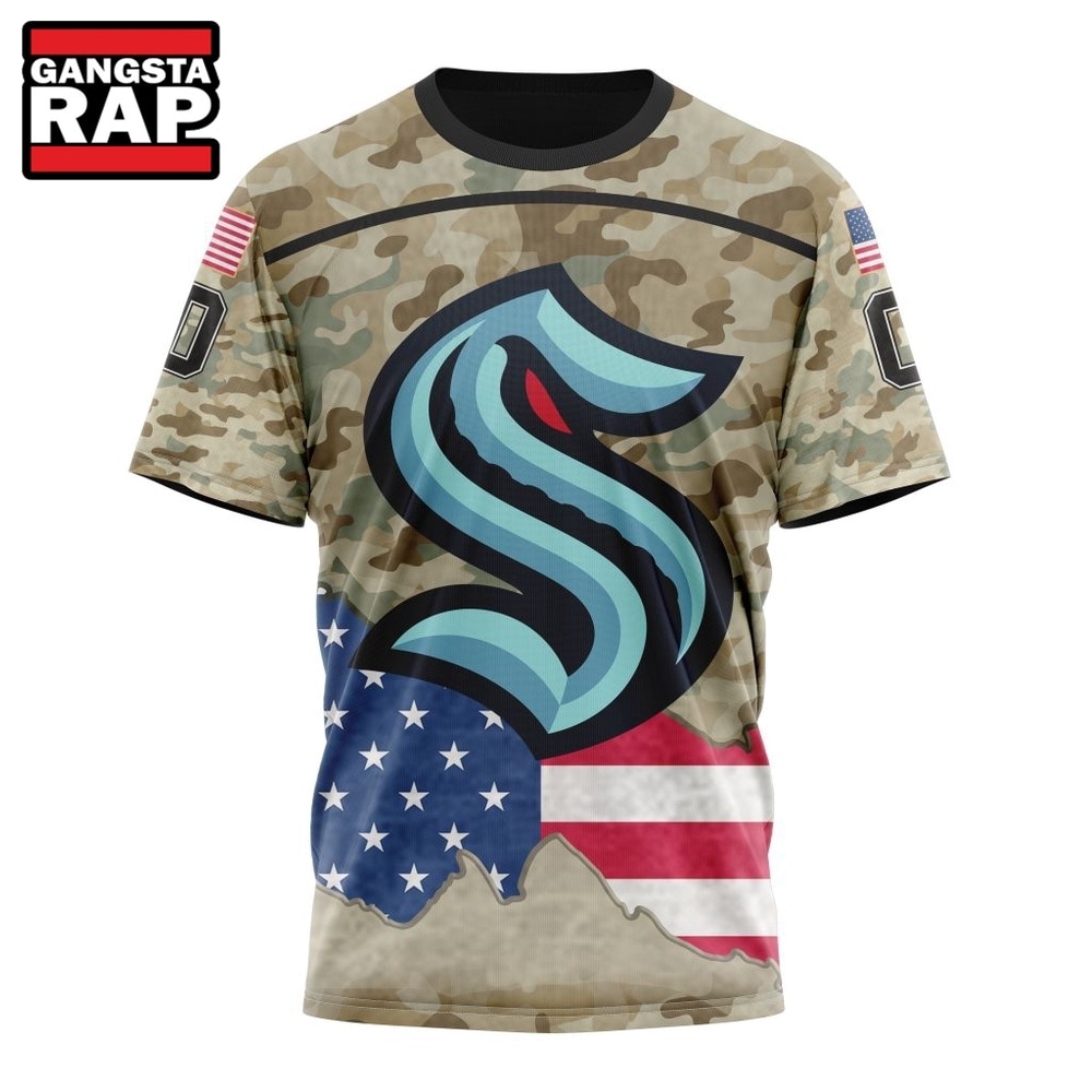 NHL Seattle Kraken Specialized Kits For United State With Camo Color Hoodie, T Shirt , NHL 3D Shirt NHL Seattle Kraken Specialized Kits For United State With Camo Color Hoodie, T Shirt , NHL 3D Shirt