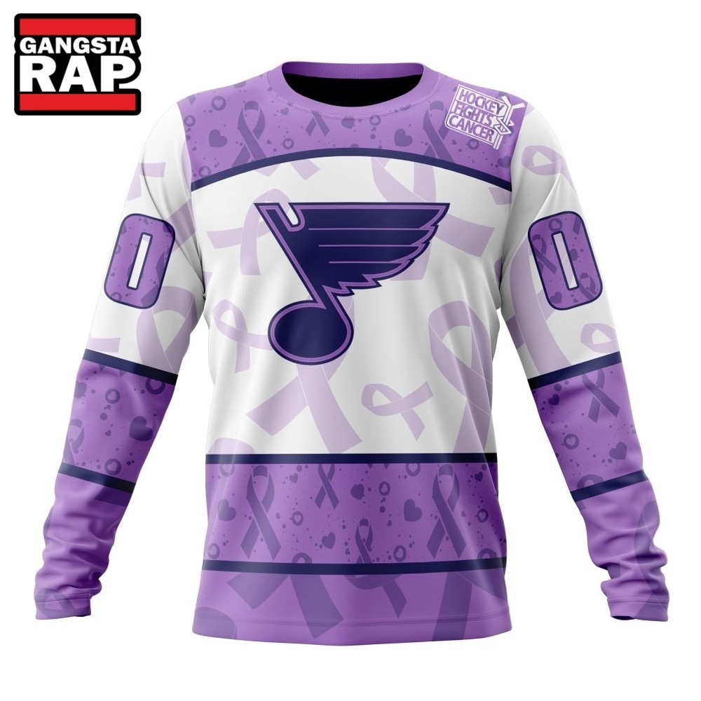 NHL St Louis Blues Special Lavender Fight Cancer Hoodie, T Shirt , NHL 3D Shirt NHL St Louis Blues Special Lavender Fight Cancer Hoodie, T Shirt , NHL 3D Shirt
