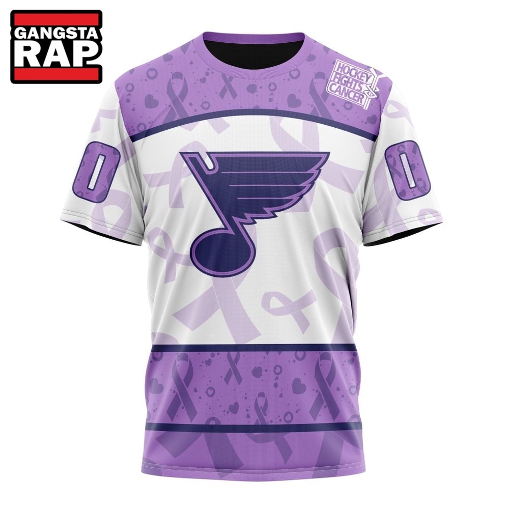NHL St Louis Blues Special Lavender Fight Cancer Hoodie, T Shirt , NHL 3D Shirt NHL St Louis Blues Special Lavender Fight Cancer Hoodie, T Shirt , NHL 3D Shirt