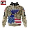 NHL St. Louis Blues Specialized Kits For United State With Camo Color Hoodie, T Shirt , NHL 3D Shirt Nhl ST Louis Blues Specialized Kits For United State With Camo Color Hoodie T Shirt 1