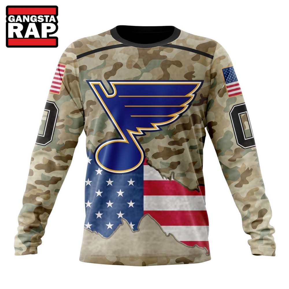 NHL St. Louis Blues Specialized Kits For United State With Camo Color Hoodie, T Shirt , NHL 3D Shirt NHL St. Louis Blues Specialized Kits For United State With Camo Color Hoodie, T Shirt , NHL 3D Shirt