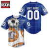 NHL St. Louis Blues x BB 8 D Star War Baseball Jersey , NHL Baseball Shirt 3 NHL St. Louis Blues x BB 8 D Star War Baseball Jersey , NHL Baseball Shirt Nhl ST Louis Blues X BB 8 D Star War Baseball Jersey 1