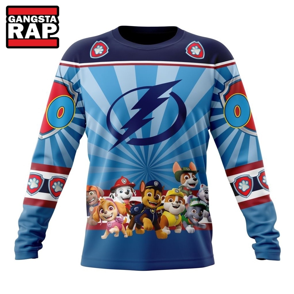 NHL Tampa Bay Lightning Special Paw Patrol Kits Hoodie, T Shirt , NHL 3D Shirt NHL Tampa Bay Lightning Special Paw Patrol Kits Hoodie, T Shirt , NHL 3D Shirt