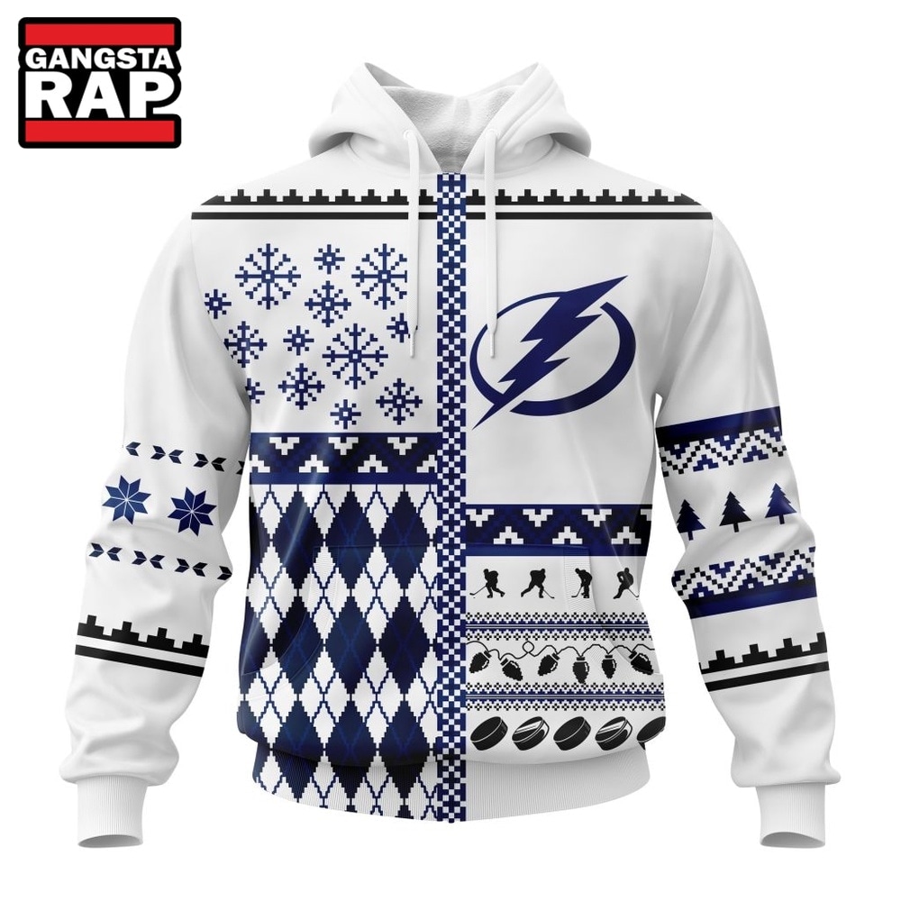 NHL Tampa Bay Lightning Specialized Christmas Is Coming New Design Hoodie, T Shirt , NHL 3D Shirt Nhl Tampa Bay Lightning Specialized Christmas IS Coming New Design Hoodie T Shirt 1