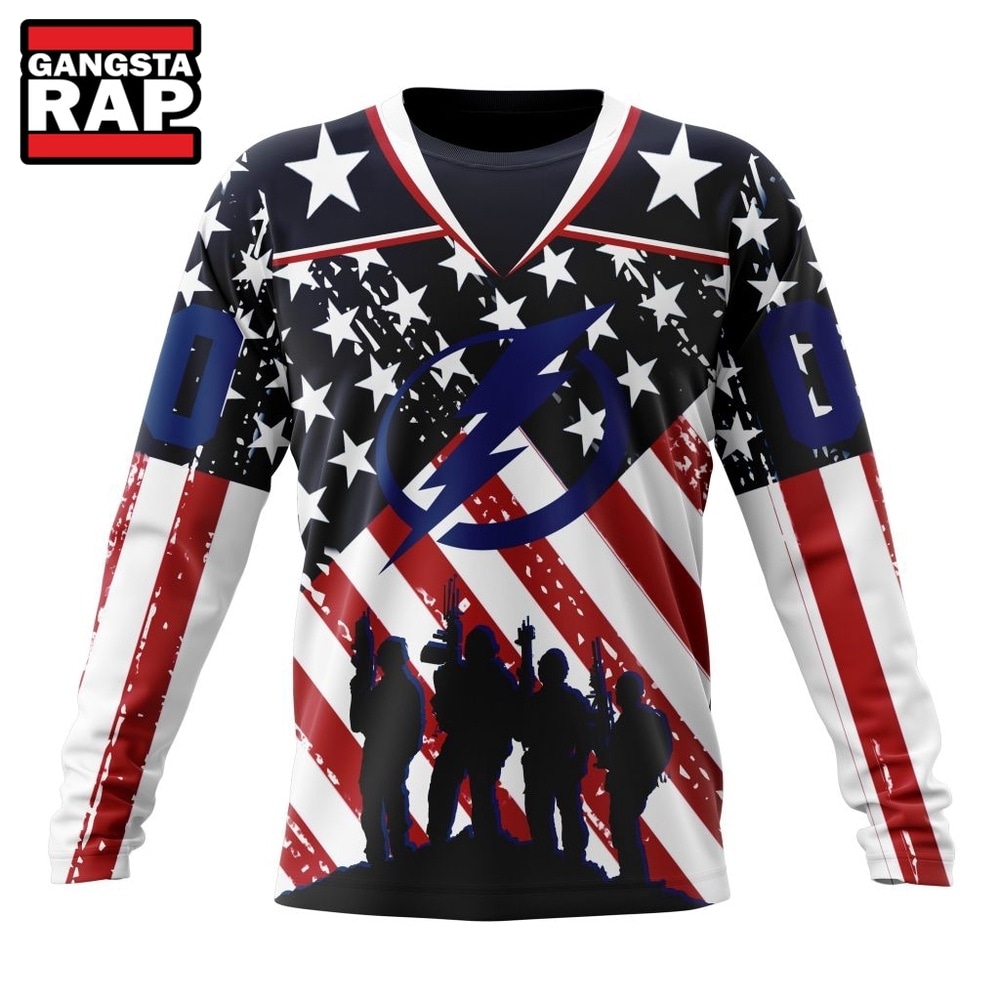 NHL Tampa Bay Lightning Specialized Kits For Honor USS Military Hoodie, T Shirt , NHL 3D Shirt NHL Tampa Bay Lightning Specialized Kits For Honor USS Military Hoodie, T Shirt , NHL 3D Shirt