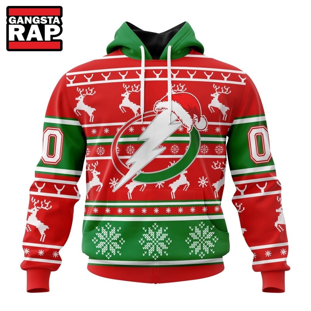 NHL Tampa Bay Lightning Specialized Unisex Christmas Is Coming Hoodie, T Shirt , NHL 3D Shirt Nhl Tampa Bay Lightning Specialized Unisex Christmas IS Coming Hoodie T Shirt 1