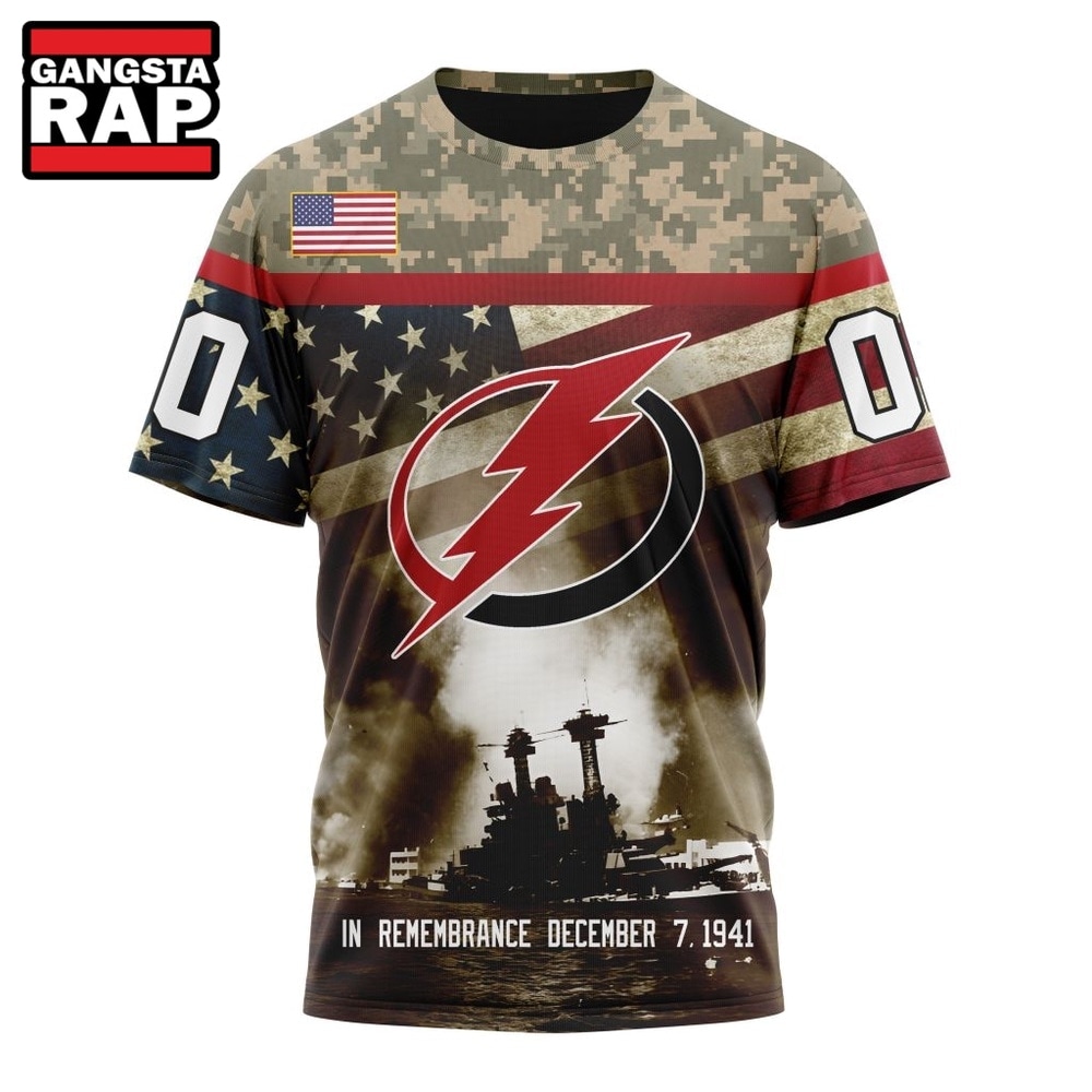 NHL Tampa Bay Lightning Specialized Unisex Kits Remember Pearl Harbor Hoodie, T Shirt , NHL 3D Shirt NHL Tampa Bay Lightning Specialized Unisex Kits Remember Pearl Harbor Hoodie, T Shirt , NHL 3D Shirt