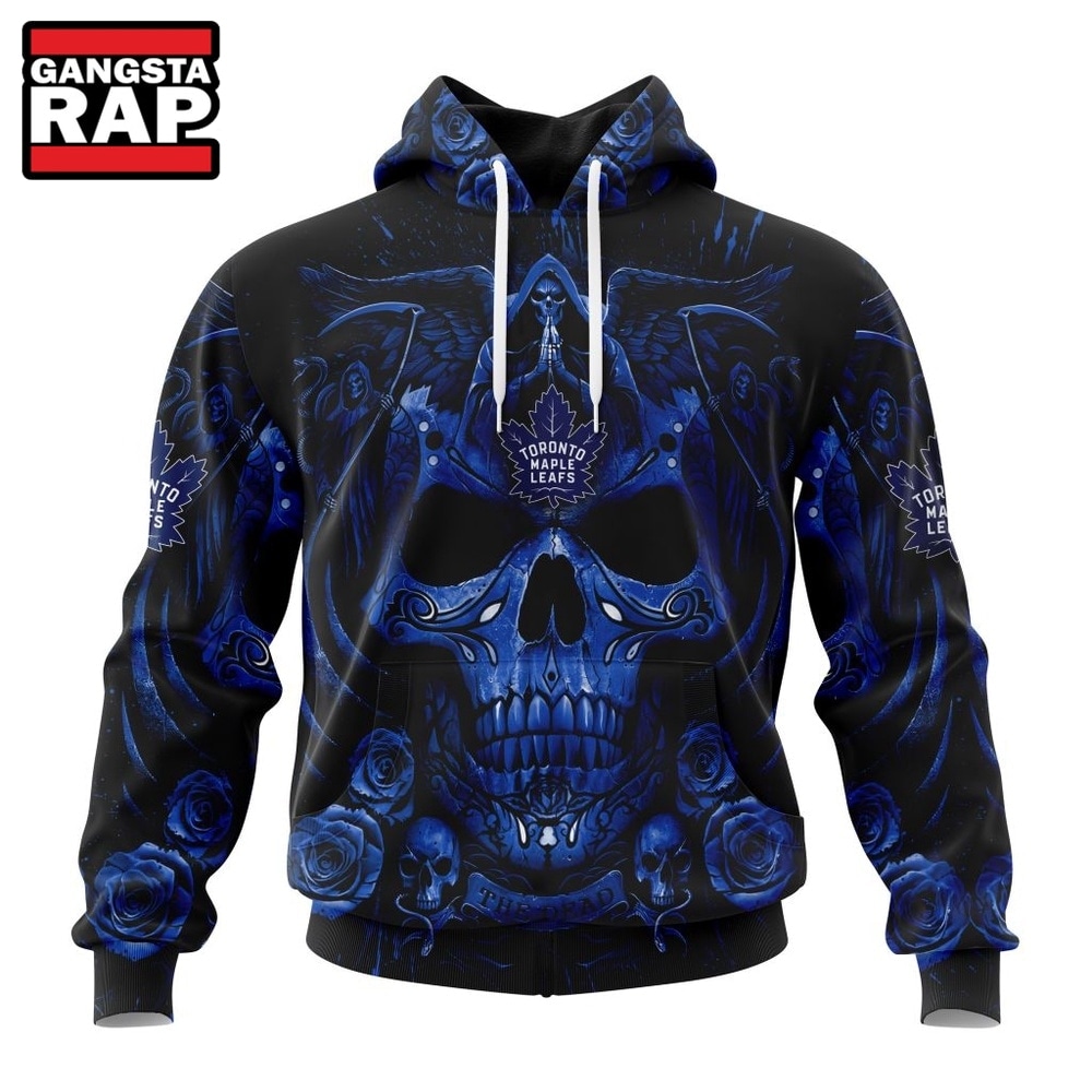 NHL Toronto Maple Leafs Special Design Halloween With Skull Art Hoodie, T Shirt , NHL 3D Shirt NHL Toronto Maple Leafs Special Design Halloween With Skull Art Hoodie, T Shirt , NHL 3D Shirt