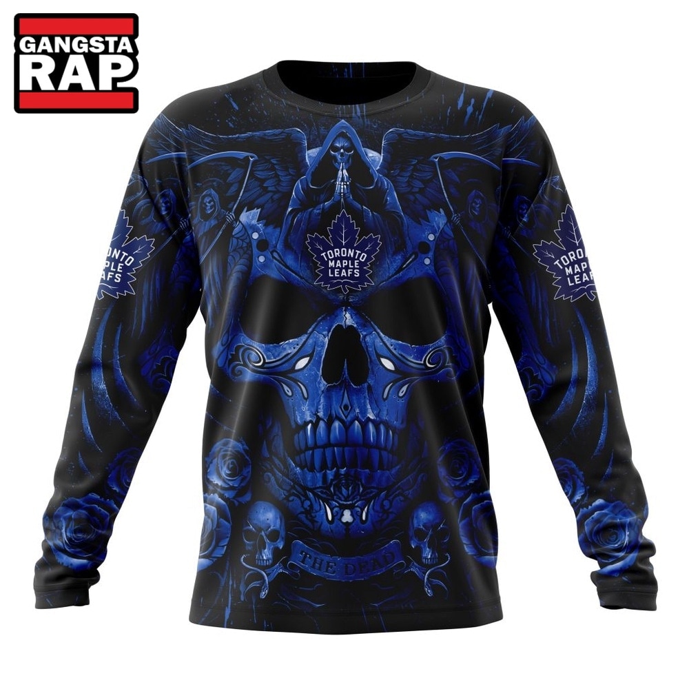 NHL Toronto Maple Leafs Special Design Halloween With Skull Art Hoodie, T Shirt , NHL 3D Shirt NHL Toronto Maple Leafs Special Design Halloween With Skull Art Hoodie, T Shirt , NHL 3D Shirt