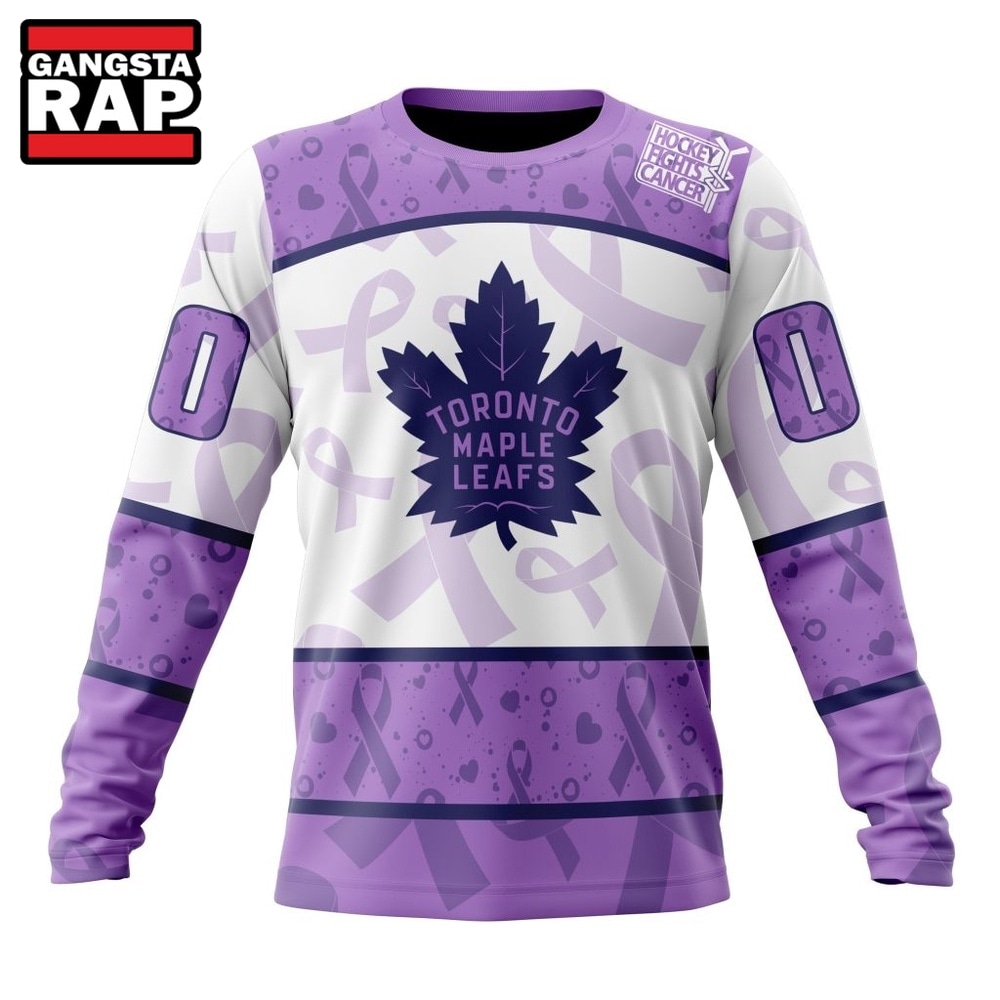 NHL Toronto Maple Leafs Special Lavender Fight Cancer Hoodie, T Shirt , NHL 3D Shirt NHL Toronto Maple Leafs Special Lavender Fight Cancer Hoodie, T Shirt , NHL 3D Shirt
