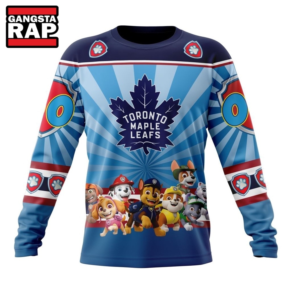 NHL Toronto Maple Leafs Special Paw Patrol Kits Hoodie, T Shirt , NHL 3D Shirt NHL Toronto Maple Leafs Special Paw Patrol Kits Hoodie, T Shirt , NHL 3D Shirt