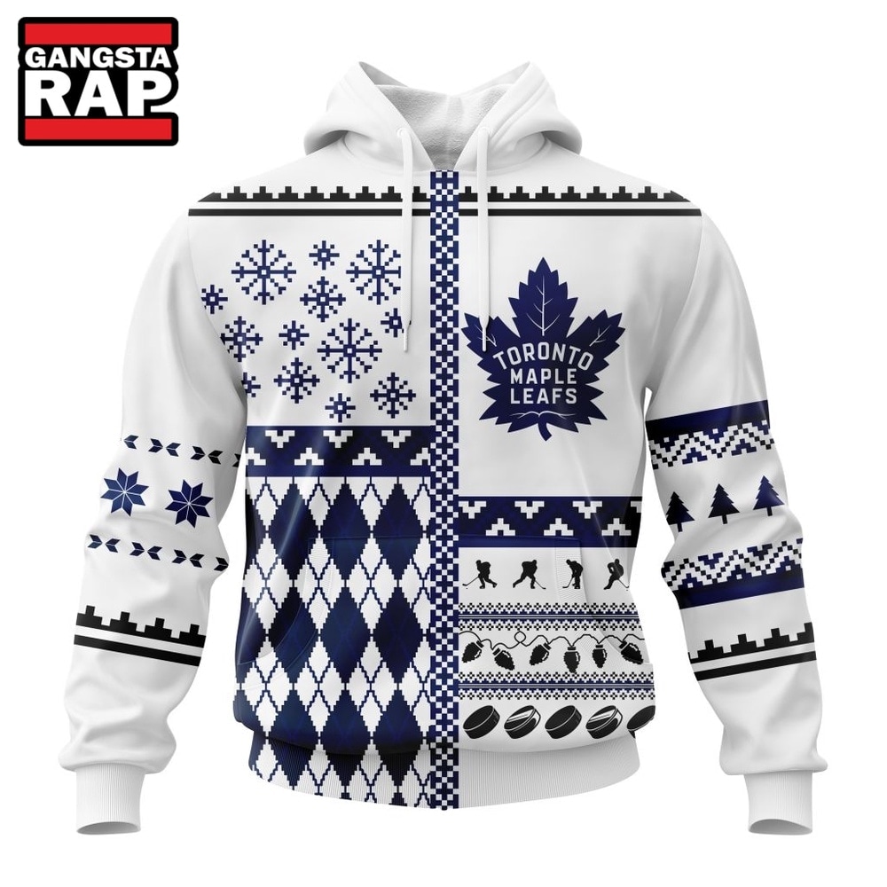 NHL Toronto Maple Leafs Specialized Christmas Is Coming New Design Hoodie, T Shirt , NHL 3D Shirt Nhl Toronto Maple Leafs Specialized Christmas IS Coming New Design Hoodie T Shirt 1