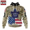 NHL Toronto Maple Leafs Specialized Kits For United State With Camo Color Hoodie, T Shirt , NHL 3D Shirt Nhl Toronto Maple Leafs Specialized Kits For United State With Camo Color Hoodie T Shirt 1
