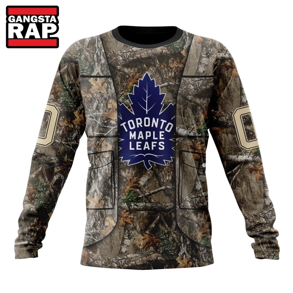 NHL Toronto Maple Leafs Specialized Unisex Vest Kits With Realtree Camo Hoodie, T Shirt, NHL 3D Shirt NHL Toronto Maple Leafs Specialized Unisex Vest Kits With Realtree Camo Hoodie, T Shirt, NHL 3D Shirt