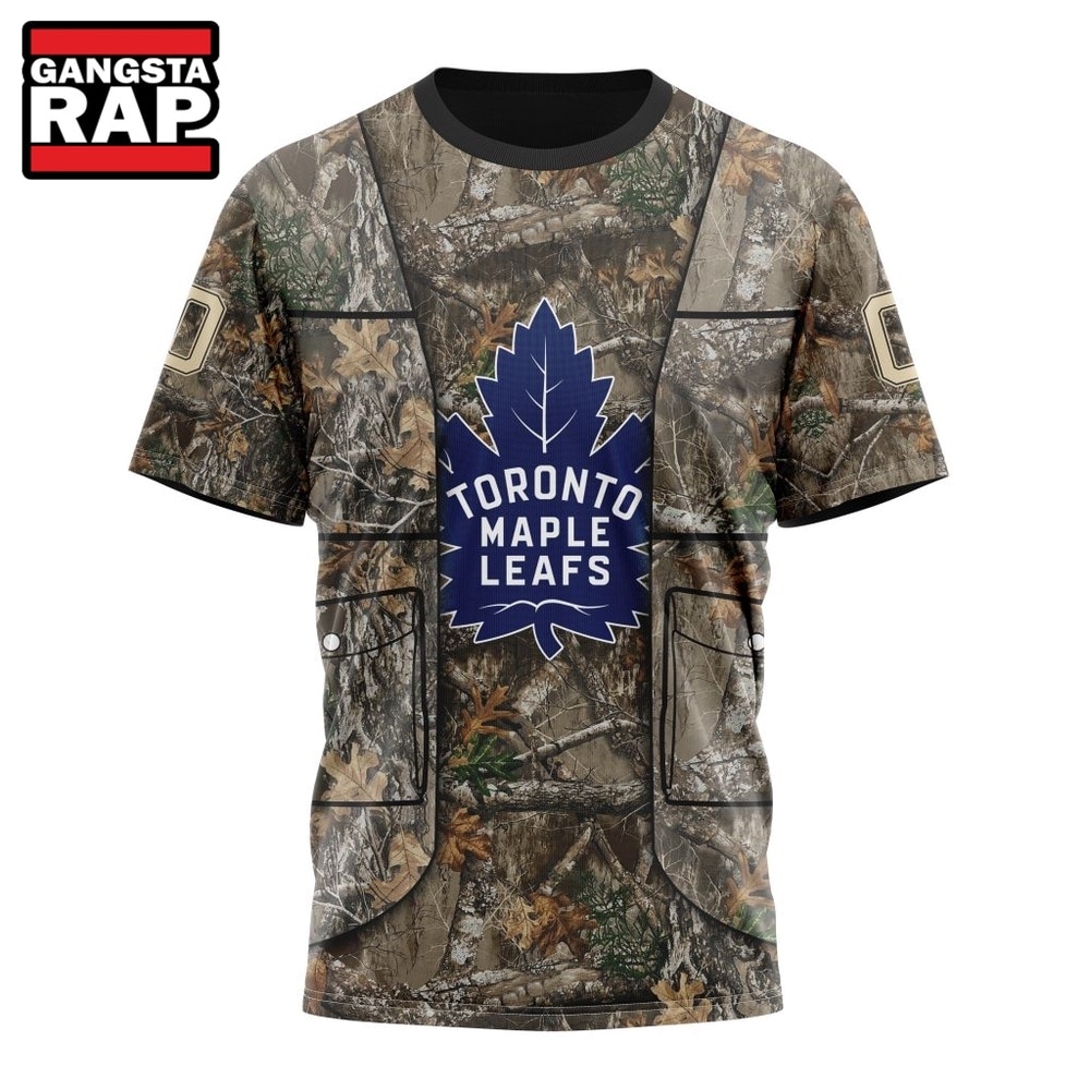 NHL Toronto Maple Leafs Specialized Unisex Vest Kits With Realtree Camo Hoodie, T Shirt, NHL 3D Shirt NHL Toronto Maple Leafs Specialized Unisex Vest Kits With Realtree Camo Hoodie, T Shirt, NHL 3D Shirt