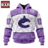 NHL Vancouver Canucks Special Lavender Fight Cancer Hoodie, T Shirt , NHL 3D Shirt Nhl Vancouver Canucks Special Lavender Fight Cancer Hoodie T Shirt 1