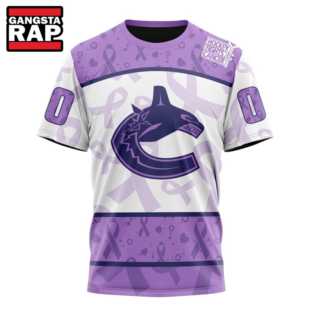 NHL Vancouver Canucks Special Lavender Fight Cancer Hoodie, T Shirt , NHL 3D Shirt NHL Vancouver Canucks Special Lavender Fight Cancer Hoodie, T Shirt , NHL 3D Shirt