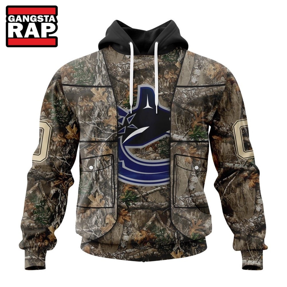 NHL Vancouver Canucks Specialized Unisex Vest Kits With Realtree Camo Hoodie, T Shirt, NHL 3D Shirt NHL Vancouver Canucks Specialized Unisex Vest Kits With Realtree Camo Hoodie, T Shirt, NHL 3D Shirt