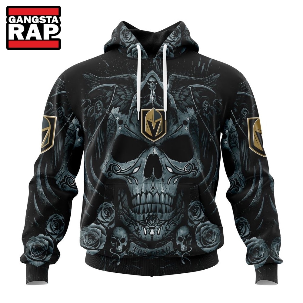 NHL Vegas Golden Knights Special Design Halloween With Skull Art Hoodie, T Shirt , NHL 3D Shirt NHL Vegas Golden Knights Special Design Halloween With Skull Art Hoodie, T Shirt , NHL 3D Shirt