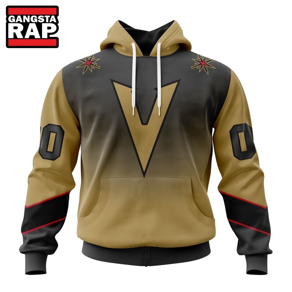 NHL Vegas Golden Knights Special Retro Gradient Design Hoodie, T Shirt, NHL 3D Shirt Nhl Vegas Golden Knights Special Retro Gradient Design Hoodie T Shirt 1