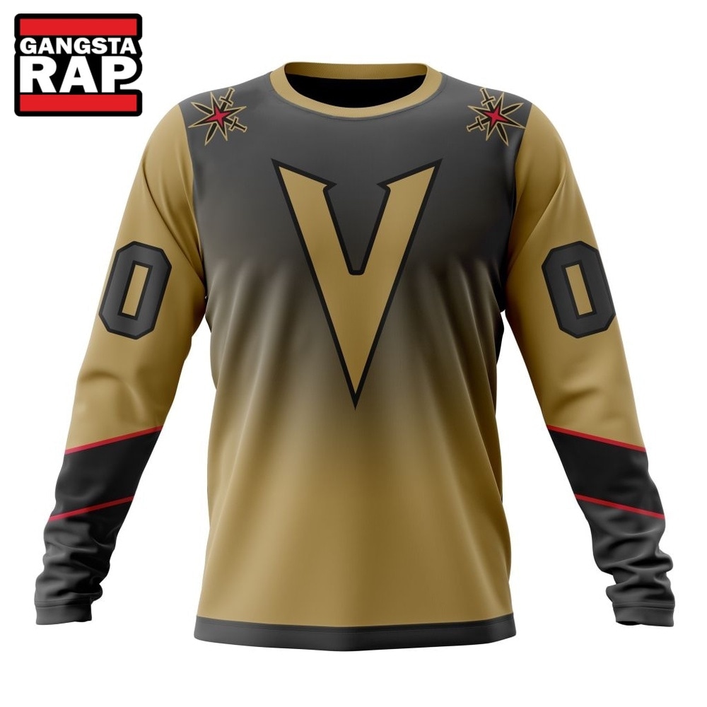 NHL Vegas Golden Knights Special Retro Gradient Design Hoodie, T Shirt, NHL 3D Shirt NHL Vegas Golden Knights Special Retro Gradient Design Hoodie, T Shirt, NHL 3D Shirt